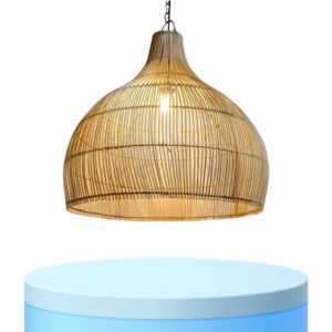 Lampe suspendue conçue avec des tons naturels et un équilibre artistique offrant une élégance subtile dans des environnements personnels ou commerciaux - Product Image 4