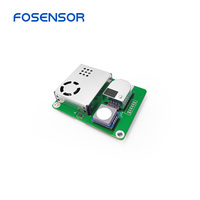 Fosensor modul Sensor formaldehida, multi-dalam satu inframerah PM2, 5 kelembapan suhu TVOC karbon dioksida CO2 Sensor Gas