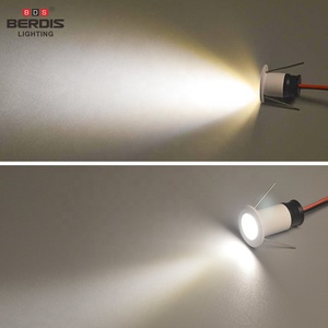 <span class=keywords><strong>12V</strong></span> DC Berdis Anti-éblouissement En Aluminium CE RoHS Ip54 Découpé 16mm <span class=keywords><strong>Plat</strong></span> Downlight Spotlight 1w <span class=keywords><strong>Led</strong></span> Cabinet Light pour Magasin - Product Image 5