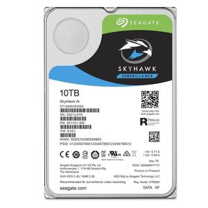 Seagate SkyHawk 10TB Internal 3.5 "SATA 6 Gb/s, HDD Hard Disk Drive konvensional rekaman magnetik - Product Image 1