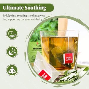 Private Label <b>Mugwort</b> Leaves Herbal <b>Tea</b> <b>Mugwort</b> <b>Tea</b> - Product Image 2