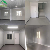 Conteneur d'expédition plat de 20 pieds, garage métallique pour voitures, préfabriqué, modulaire, mobile, portable, maisons en Éthiopie