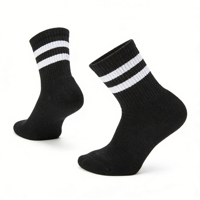 Chaussettes décontractées en coton de haute qualité pour hommes, jetables, avec logo personnalisé