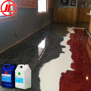 100% 고체 무용매 바닥 에폭시 수지 코팅 금속 에폭시 수지 플레이크 바닥재 키트 - Product Image 2