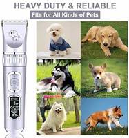 Tondeuse rechargeable pour toilettage des animaux de compagnie, tondeuse à poils pour chien