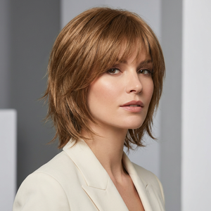 Perruque de luxe 100 % cheveux humains tissés à la main avec dentelle HD, perruque respirante de qualité médicale pour femmes souffrant d'<span class=keywords><strong>alopécie</strong></span> - Product Image 2
