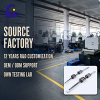Nouvelle Guide Linéaire GS MGW12C en Acier pour Roulement, Composants de Moteur PLC et Boîte de Vitesses pour Machines-Outils CNC, Garantie 1 An, Guangdong