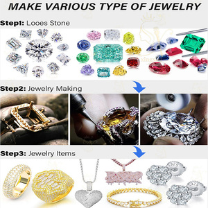 Offerta Speciale: Diamanti Sintetici da 1.0mm a 3.0mm, 1.0CT, Taglio Rotondo, Moissanite per Gioielli, Colore Champagne, Gemme Sciolte - Product Image 5