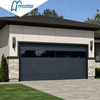 Puerta de Garaje Doble Inteligente Master Well Smart 4 Square de Aluminio Color Negro Arena 4 5 metros en 2. Puerta de Garaje de 3 Metros