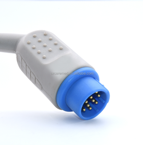 สายต่ออะแดปเตอร์หัววัด Spo2 <span class=keywords><strong>Biolight</strong></span> M7000/M9000 วัสดุ TPU ได้รับการรับรองมาตรฐาน CE ISO13485 วัสดุสิ้นเปลืองทางการแพทย์ 15-027-0005 - Product Image 2