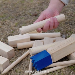 2025 <span class=keywords><strong>juego</strong></span> de lanzamiento de ajedrez vikingo Kubb de madera para césped vikingo clásico aprobado por la familia <span class=keywords><strong>juego</strong></span> de lanzamiento de patio Kubb de madera - Product Image 2