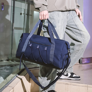 Bolsa de Viaje de Gran Capacidad, Impermeable, Deportiva, con Separación para Artículos Secos y Húmedos, Bolsa de Gimnasio para Fin de Semana - Product Image 5