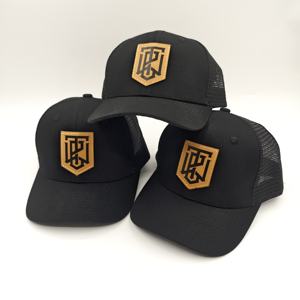 Gorras de Béisbol Trucker Personalizadas de Alta Calidad para Exteriores, de 6 Paneles, con Parche de Cuero de Rizo y Malla, para Ciclismo, Playa, Hip Hop - Product Image 5