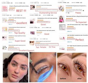 4in1 Lash Lift et Brow Tint Collections Henné Peau Tache Sourcils Lamination Set 10ml * 2 Tube Perm Lotion Step1 Étape 2 - Product Image 5