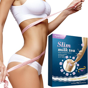 OEM/ODM Sugar free milk <b>Tea</b> coffee Instant Coffee Spices & Herbs Flavored <b>Slimming</b> Weight Loss Coffee 100g in Box - Product Image 1