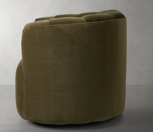 كرسي دوار مخملي للاسترخاء فاخر لغرفة المعيشة - Product Image 5