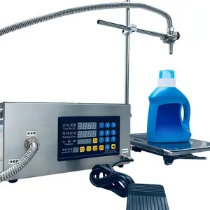 cosmetic filling machine cream and liquid Filling range: 5ML-3500ML full automatic liquid filling machine