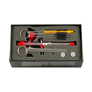Aérographe pour peinture couleur, pulvérisation automobile, modélisme, buse de 0,3-0,5 mm, alimentation par gravité, double action, vitesse réglable, portable - Product Image 4