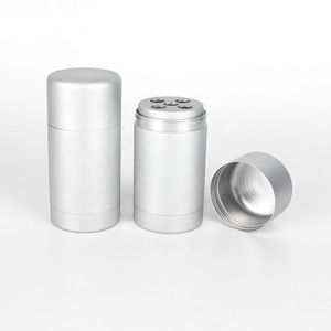 Contenitore per <span class=keywords><strong>Deodorante</strong></span> Ricaricabile in Alluminio da 75 <span class=keywords><strong>ml</strong></span>, Ecologico e di Lusso, con Chiusura a Vite, per Detergente Viso - Product Image 2