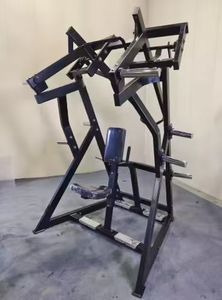 Attrezzo Commerciale per Palestra: Macchina a Carico a Piastre in Acciaio per Remata Laterale Isometrica, Allenamento di Forza Laterale, Esercizio per la Costruzione Muscolare del Torace - Product Image 4