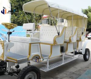 Carruaje de caballos turístico hecho a mano puro de Europa, carruaje de <span class=keywords><strong>Cenicienta</strong></span> Blanco/Carriag de boda de estilo europeo blanco romántico - Product Image 4