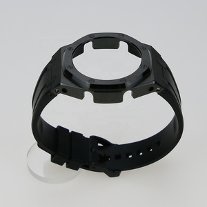 Kit complet de modification de bracelet en caoutchouc pour boîtier en métal en acier inoxydable GMAS2100 pour accessoires de remplacement <span class=keywords><strong>GA</strong></span>-S2100 - Product Image 1