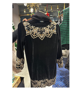 Ensemble Salwar en velours moderne pour femme, tenue traditionnelle avec une sensation de qualité supérieure, idéal pour les soirées, les événements culturels, vêtements ethniques. - Product Image 1