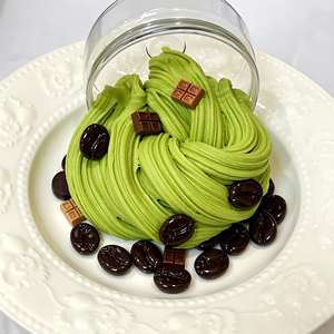 CHENXI New Arrival Fluffy Matcha Cocoa Slime Kit DIY Puff Colorful Charm Scent OEM Private Label Bulk <b>Supply</b> Wholesale - Product Image 3