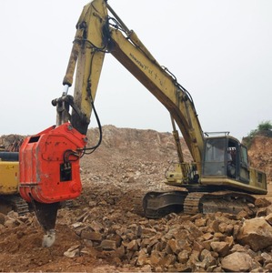 Moteur de décompacteur hydraulique excentrique haute fréquence <span class=keywords><strong>multifonction</strong></span> Beiyi pour excavatrices de 20 à 45 tonnes, 1300 tr/min, pour la construction routière - Product Image 4