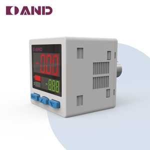 Aierte 2 cách đầu ra kỹ thuật số NPN O.C. Có thể điều chỉnh IP65 áp lực tích cực 12-24V DC Độ chính xác 0.2% Hiệu quả cảm biến áp suất - Product Image 5