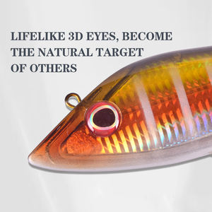 Leurre de pêche VIB 113g 180mm en ABS, leurre vibrant pour <span class=keywords><strong>la</strong></span> pêche en eau salée, pêche en bord de mer, longue portée, appât dur avec hameçons, leurre de pêche dur - Product Image 4