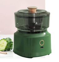 Mini hachoir à ail électrique rechargeable par USB, processeur alimentaire portable sans fil 250 ml pour la cuisine et les aliments pour bébés