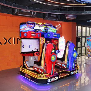 Simulador de conducción de vuelo que funciona con monedas Máquina de juego de tiro de vuelo dinámico Máquina de juego de arcade para centro de entretenimiento - Product Image 3