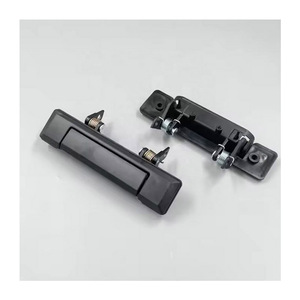 Poignée de porte extérieure de remplacement Maictop noire/chrome gauche/droite pour <span class=keywords><strong>Toyota</strong></span> <span class=keywords><strong>Land</strong></span> <span class=keywords><strong>Cruiser</strong></span> série 70 Lc76 LC79 LC71 69210-90K00 - Product Image 2