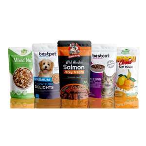 Mylar Stand up Bag Mate Reciclable EVOH PE Embalaje de plástico para alimentos para mascotas con cremallera e impresión de huecograbado para bolsas de alimentos para mascotas - Product Image 2