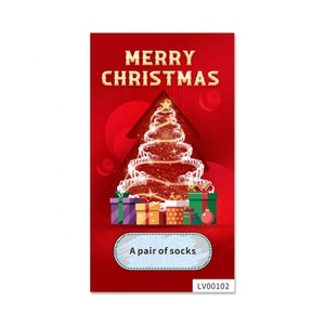 Boletos de Raspar Personalizados, Nuevo Diseño, Impresión Digital, Recubrimiento UV, Datos de Ganadores Aleatorios, Tarjetas de Raspar y Ganar de Papel para Navidad - Product Image 5