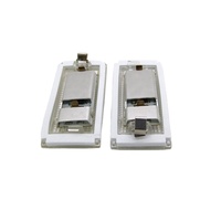 Éclairage de plaque d'immatriculation LED pour BMW E46 Coupé 2 portes OE 51138236269 Sans erreur 12V Blanc Lampe de plaque d'immatriculation Pièces de rechange auto