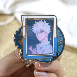 Huy hiệu kim loại tùy chỉnh, huy hiệu dạng raster lenticular, bán buôn, tùy chỉnh huy hiệu, huy hiệu cứng, huy hiệu men thay đổi hình ảnh dạng lenticular - Product Image 6