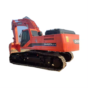 DOOSAN DH420 6ton Excavadora sobre orugas hidráulica usada con motor Bomba Motor Engranaje Caja de cambios Cojinete PLC Precio bajo Venta incluida - Product Image 4