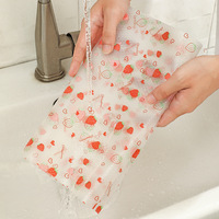 Tapis de protection antidérapant pour tiroirs à motif fraise, imperméable, résistant à l'huile, lavable, en EVA, pour étagères de cuisine et de réfrigérateur