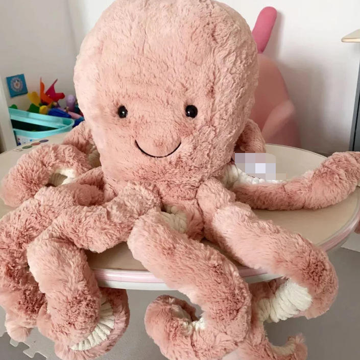 Pink big octopus 49cm
