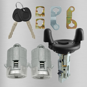 กระบอกกุญแจทรงกระบอก KD013Q9 2 ดอก สำหรับอะไหล่รถยนต์ Buick Chevrolet Cadillac - Product Image 1