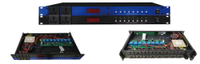 Système complet de réseau de lignes passives 5200W avec 8x10 "Tops, 4x18" Subs & Full Amplifier Rack