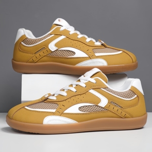 รองเท้าผ้าใบผู้ชายพื้นหนา รุ่น 2026 แฟชั่นใหม่ล่าสุดสำหรับฤดูใบไม้ร่วง  ใส่ได้หลากหลาย เพิ่มความสูง  สีขาว  สไตล์ลำลอง  ยอดนิยม  แนวสปอร์ต - Product Image 3