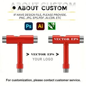 Destornillador de Metal con Forma de T, Personalizable con Logotipo, Económico, para Deportes Extremos, Uso Profesional en Skateboard - Product Image 3