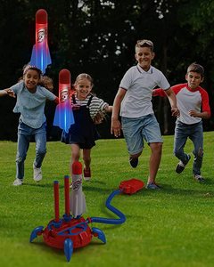 Lanzador de cohete de juguete para niños, actualización de lanzadores de espuma, hasta 100 pies - Product Image 3