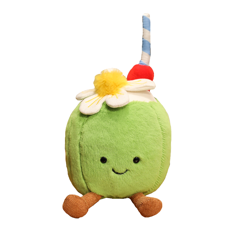 Coconut Cartoon Creative Plant Doll Soft