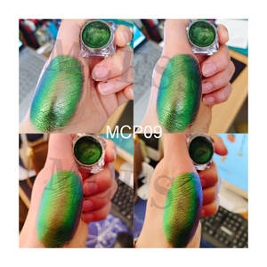 Poudre caméléon changeante de couleur, pigment nacré, peinture caméléon, pigments multichromes ultra-supershift pour peintures automobiles - Product Image 3