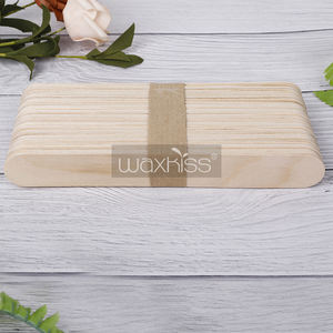 2022 nouveau type naturel en bois spatules épilation épilation épilation directe usine Offre Spéciale OEM ODM - Product Image 1