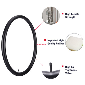 INKLIDA Haute Qualité Heavy Duty <span class=keywords><strong>20X3</strong></span> Intérieur Vélo Tube Schrader Valve Caméra Ebike Gros Pneu Montagne Route Vélos Caoutchouc Butyle - Product Image 2
